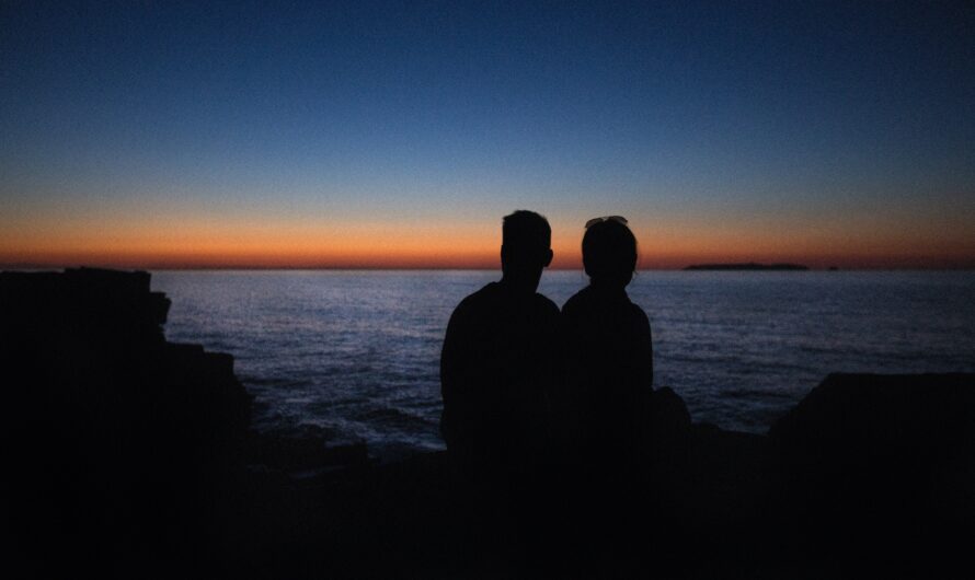 Après le coucher de soleil, j’ai fessé la lune 🌝
